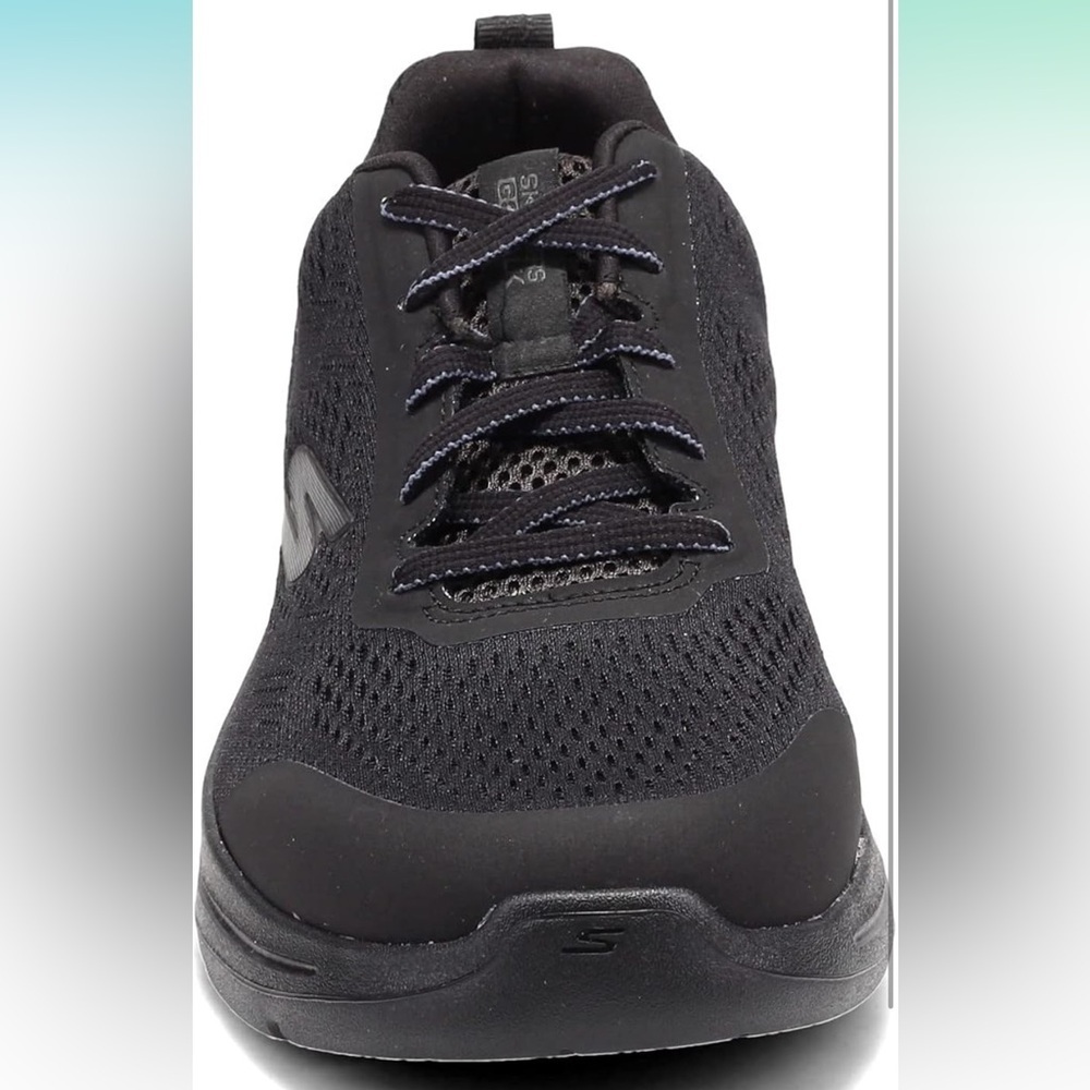 Skechers Men's Gowalk Arch Fit Idyllic Sneaker in Black - Picture 2 of 11